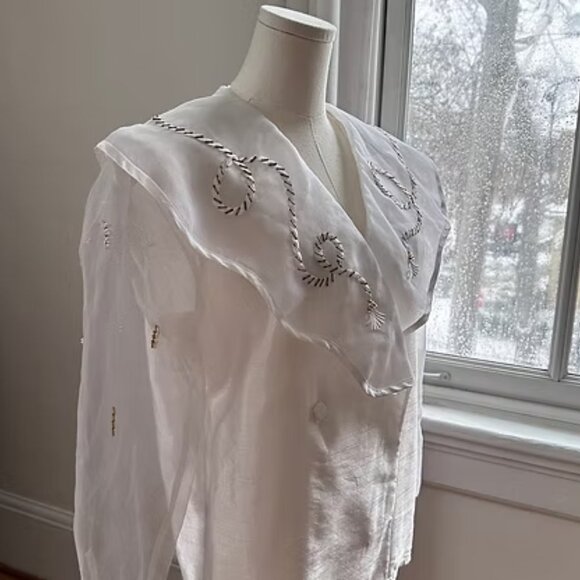 The Deer Park Dramatic Sleeve Top - Picture 2 of 3